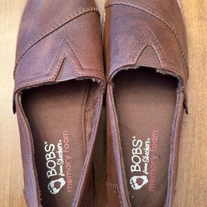 Skechers BOBS Brown Slip-On Shoes